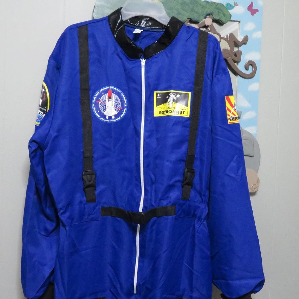 Pretend Play NASA Suit for kids Blue size XL Brand New in Package!